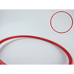 Обруч утяжеленный металлический 90см 1050г