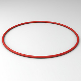 Обруч гимнастический стальной 90см 1100г