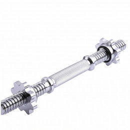 Гриф с гайками хромированный (d 25) 35 см