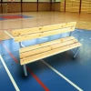 Скамейка со спинкой для раздевалок 1,5м